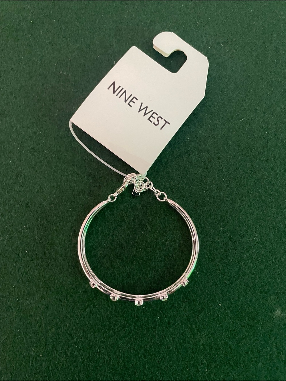 Nine West Faux Diamond Bracelet